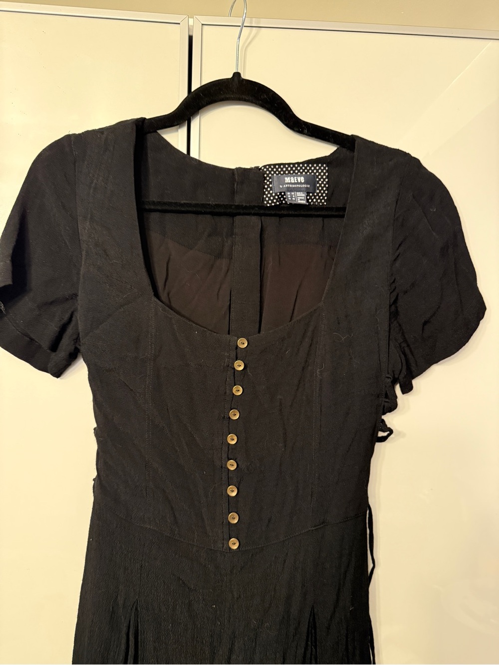 Maeve Black Jumpsuit - Anthropologie